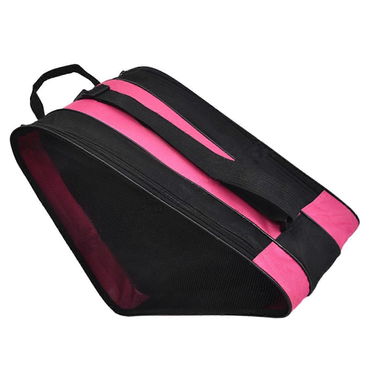 Bag for Roller Skates Ice Skates Bag Skate Shoes Zip Line for Handbags Shoe Rack Storage Case for Ice Skates Carrier for Roller Skates