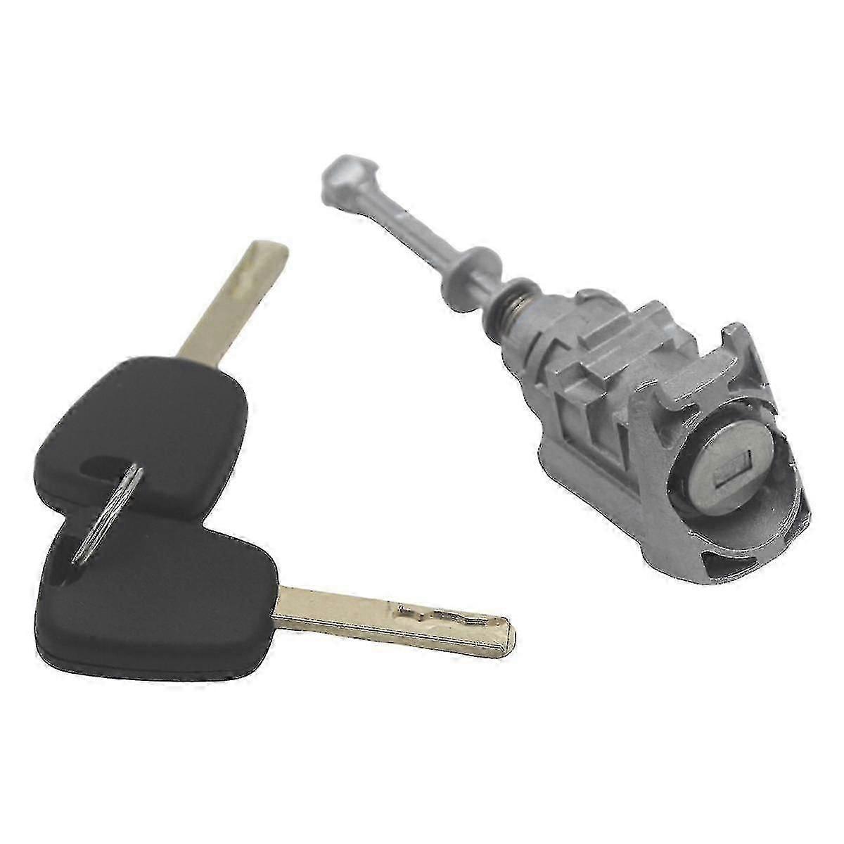 Front Left Door Lock Cylinder Barrel With 2 Keys For 407 C4 2004-2011 2006-2008