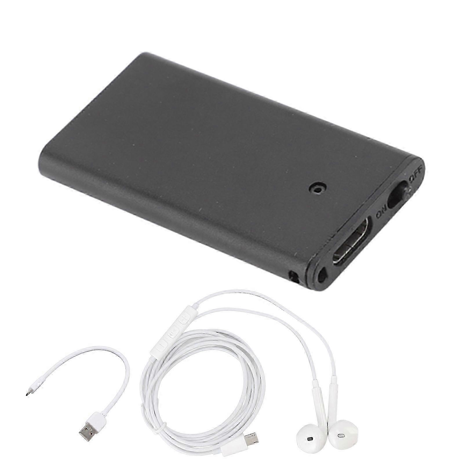 Multifunktionel AI Smart støjreduktion stemmeaktiveret optager til møder, interviews, koncerter og foredrag