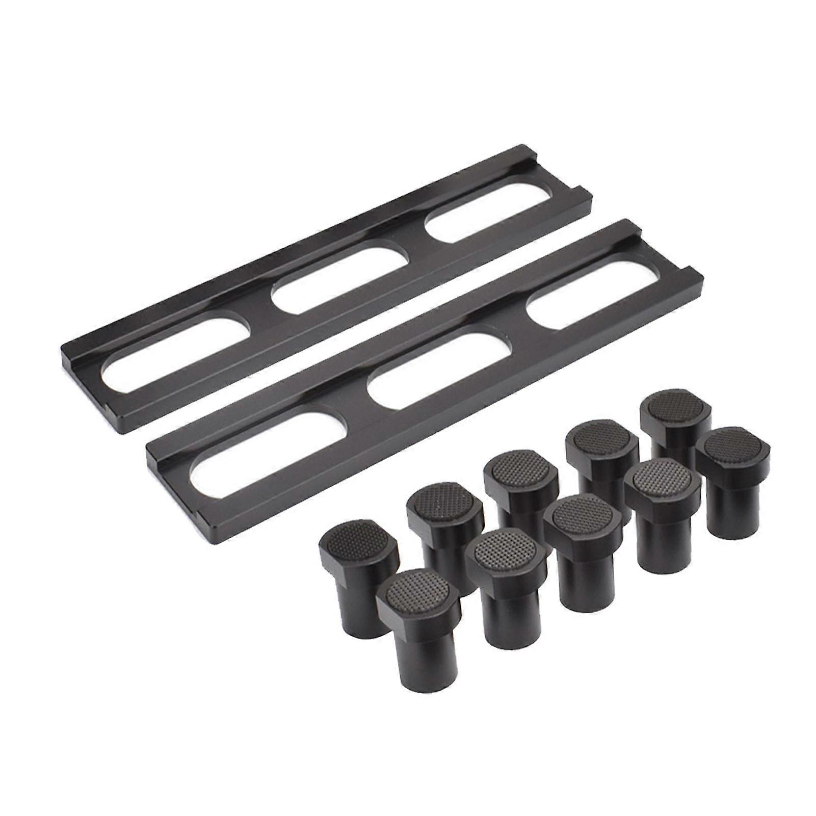10PCS 20mm Aluminum Woodworking Planing Stop for Workbench