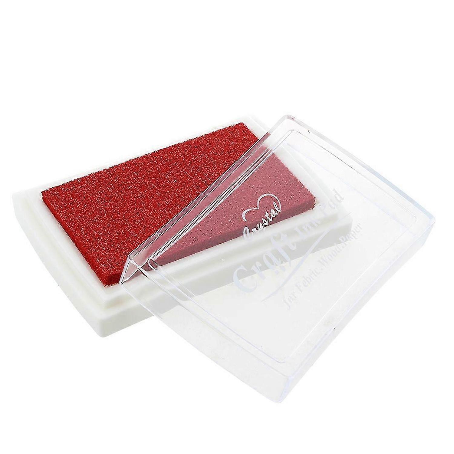 Ink Pad Ink Color Red Fingerprint Gift for Children