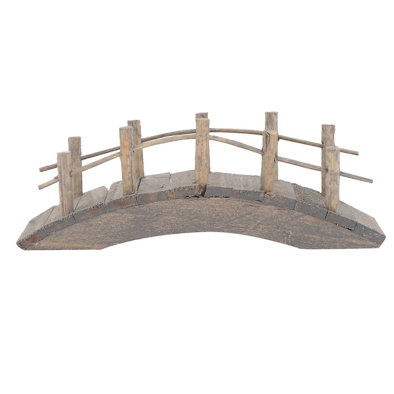 아치 브릿지 미니어처 아치 브릿지 실내 장식 라이트 브라운 10.50X4.00X4.00CM 장식용 1팩