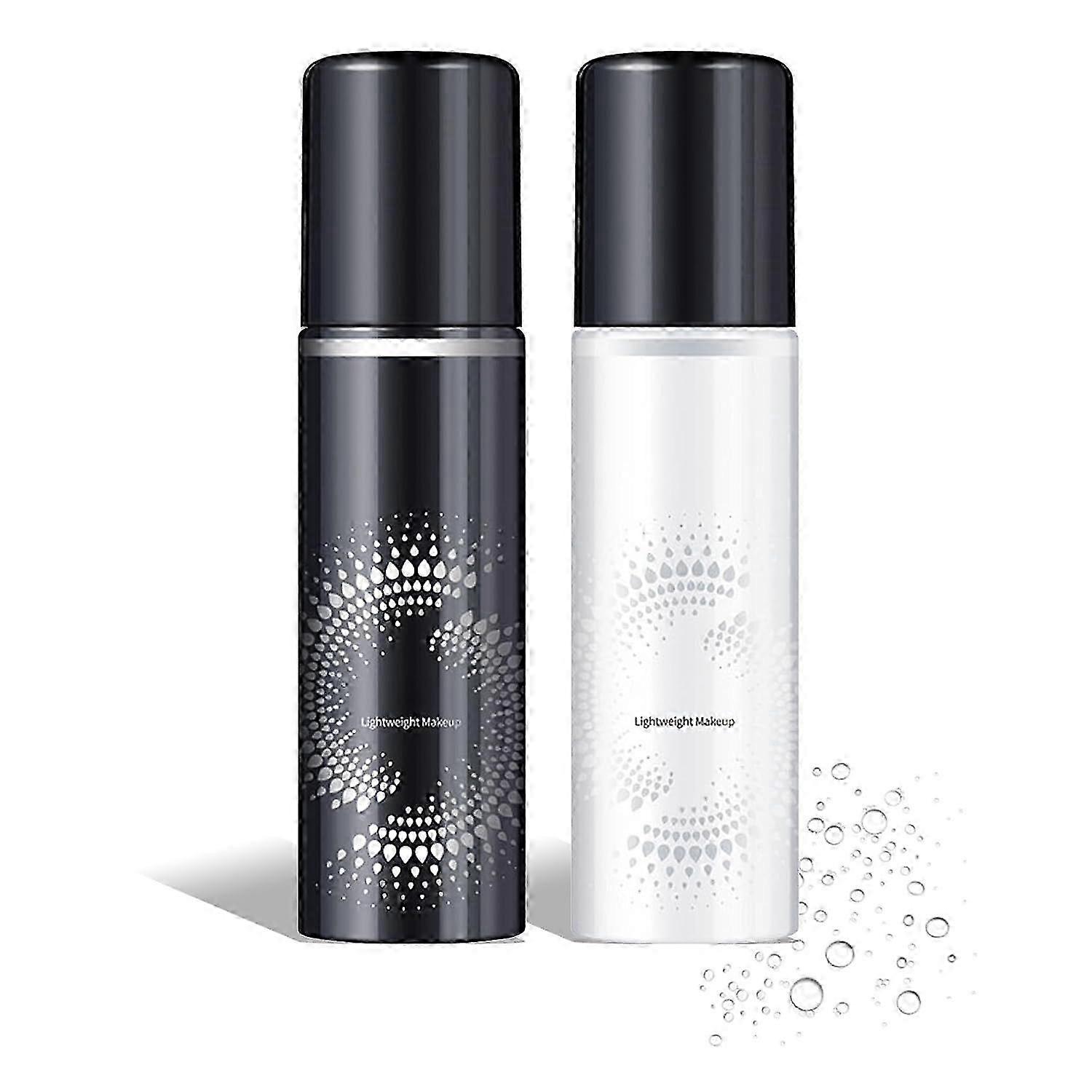 2Pcs Makeup Setting Spray Set for Face, Lightweight Long Lasting Waterproof Fixing Makeup Setting Face Spray, Smudge-proof, Hydrating & Refreshing Set