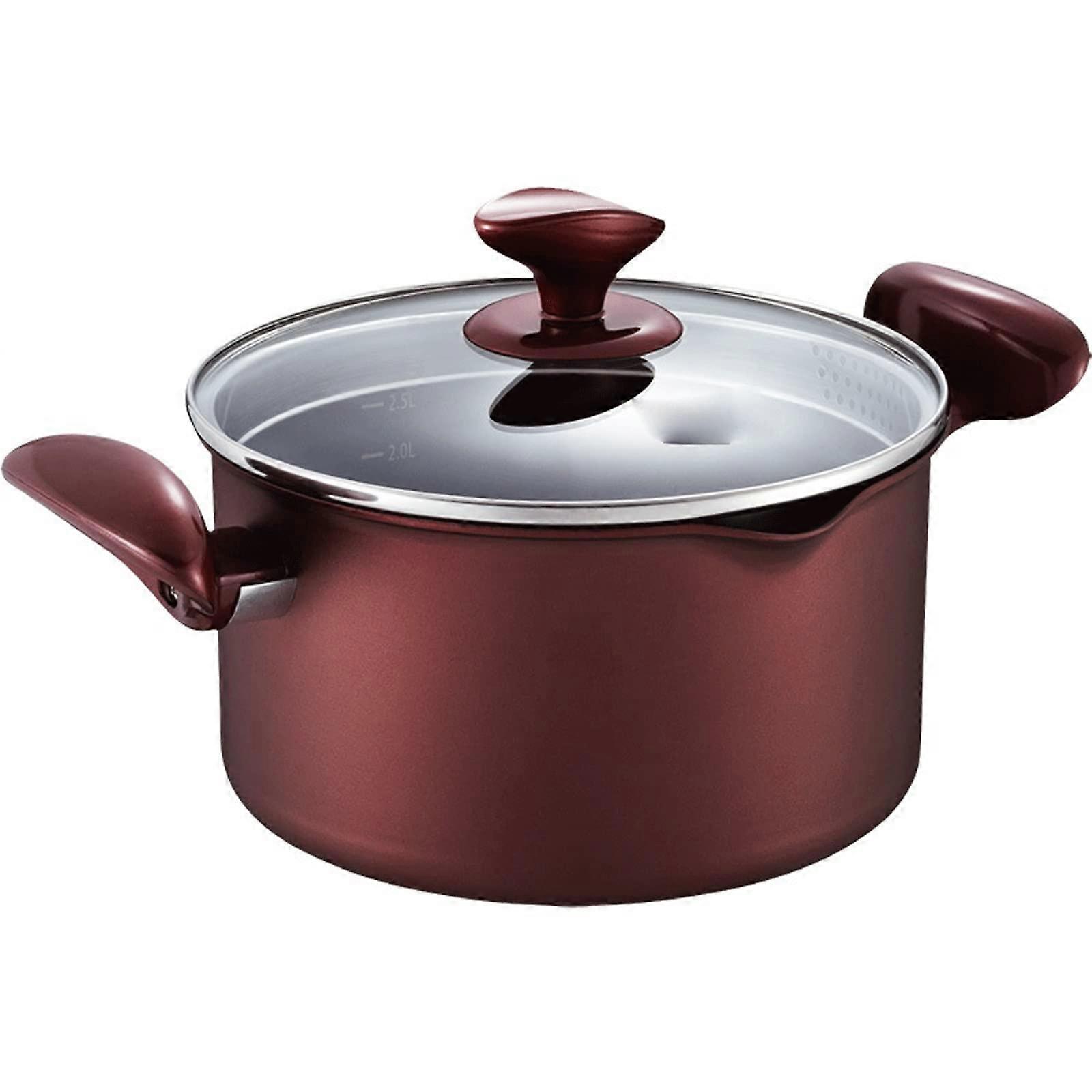 Soup Pot Colourful Non Stick Milk Pot Hot Pot Non Stick Pot Bottom Covering Induction Cooker General
