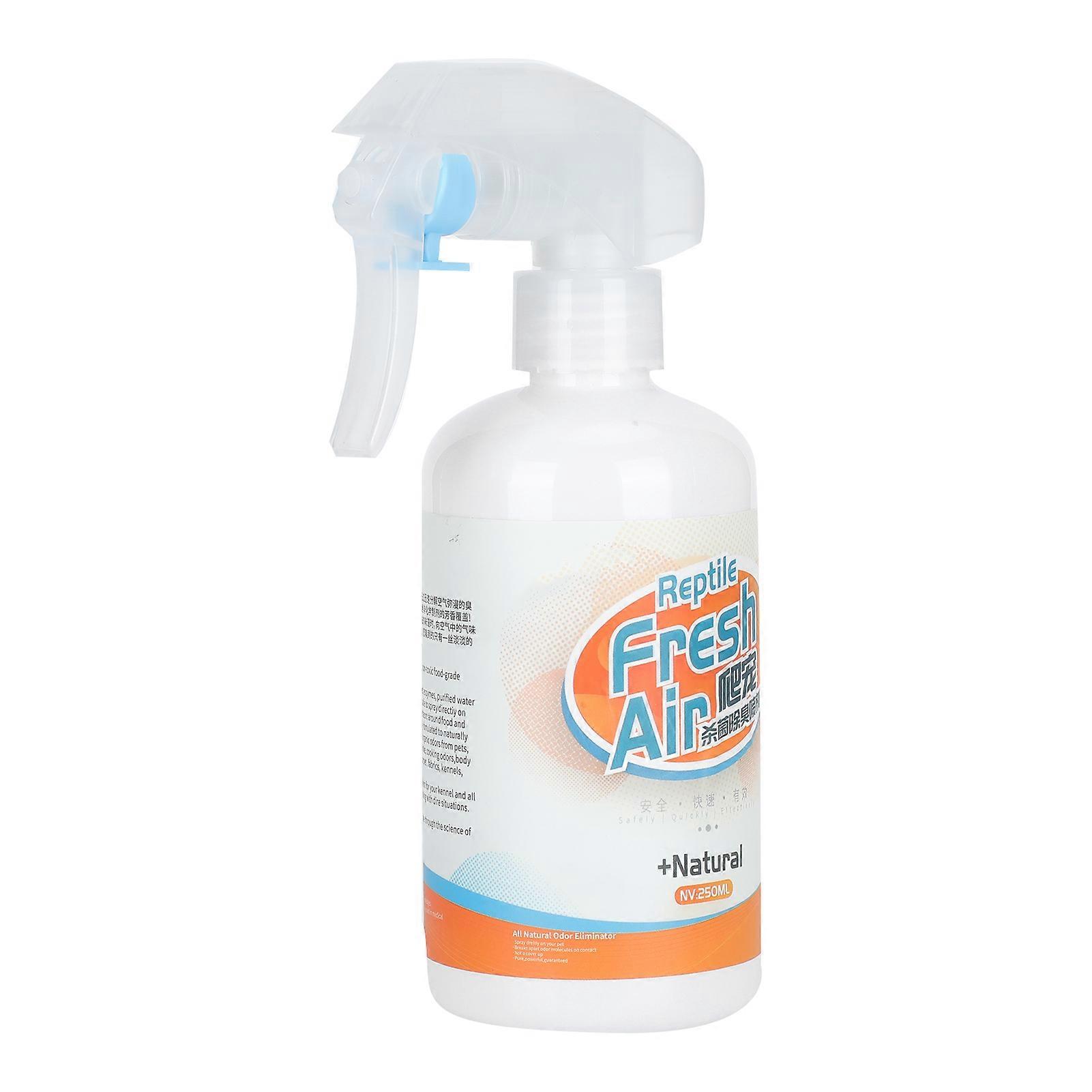 Reptiles Pet Feeding Lizard Deodorize Cleaning Liquid Fluid Nonirritant Harmless250ml