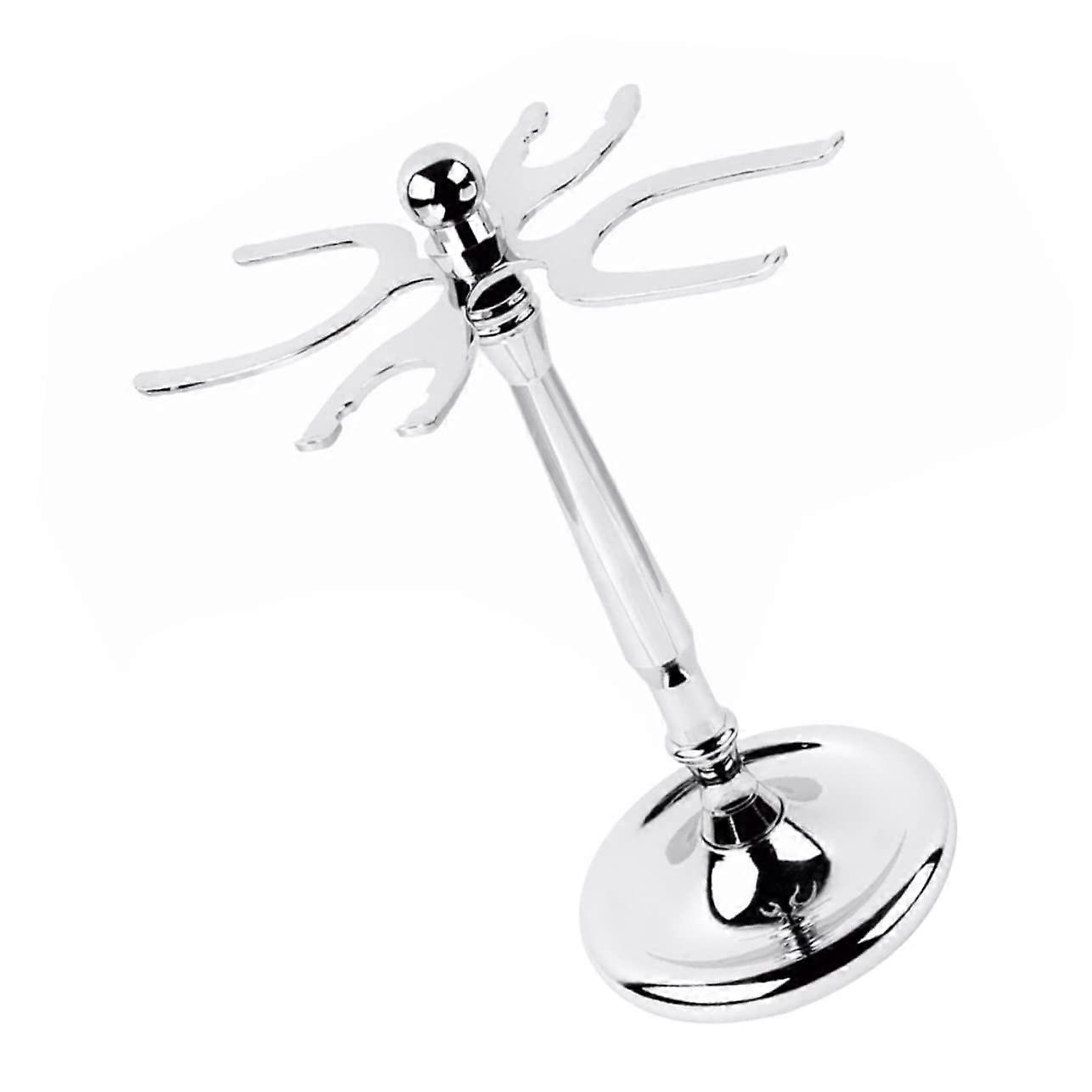 Razor Stand for Men Compact Razor Organiser with Brush Holder for Bathroom Holds Shaving Brush and Razor and Tidy