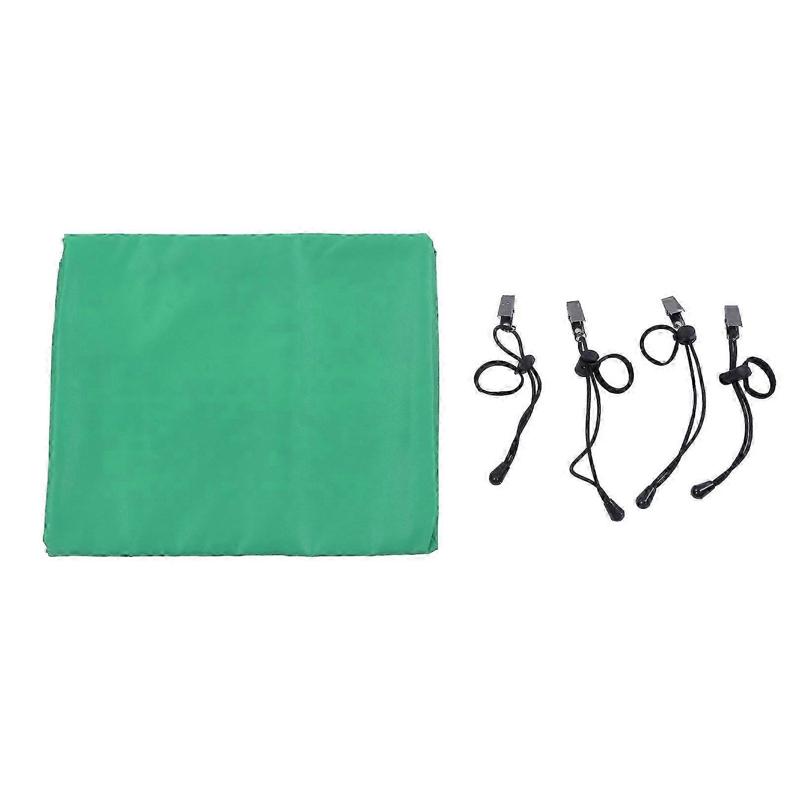 Tissu de fond perforé en polyester de coton à écran vert photographique pour la prise de vue