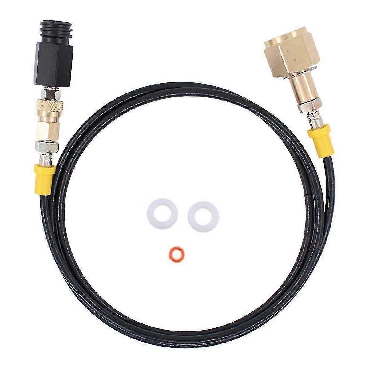 CO2 Tank Adaptörü Tank Adaptörü W21.8-14 DIN477 CO2 Tankları için Yüksek Basınçlı Hortum Hortumu Çoğu Makine