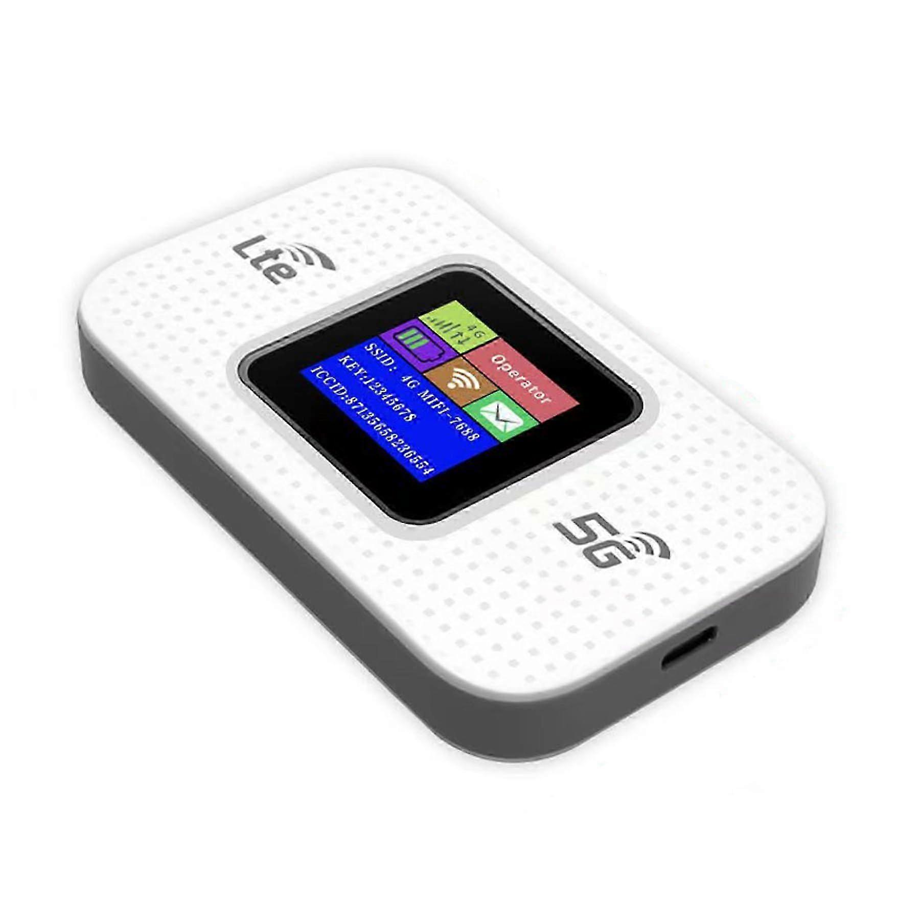 Ryooko Pro Wi-Fi Internet Hotspot Router - High Speed 500Mbps Travel/Home Router with Global Plug Compatibility​​