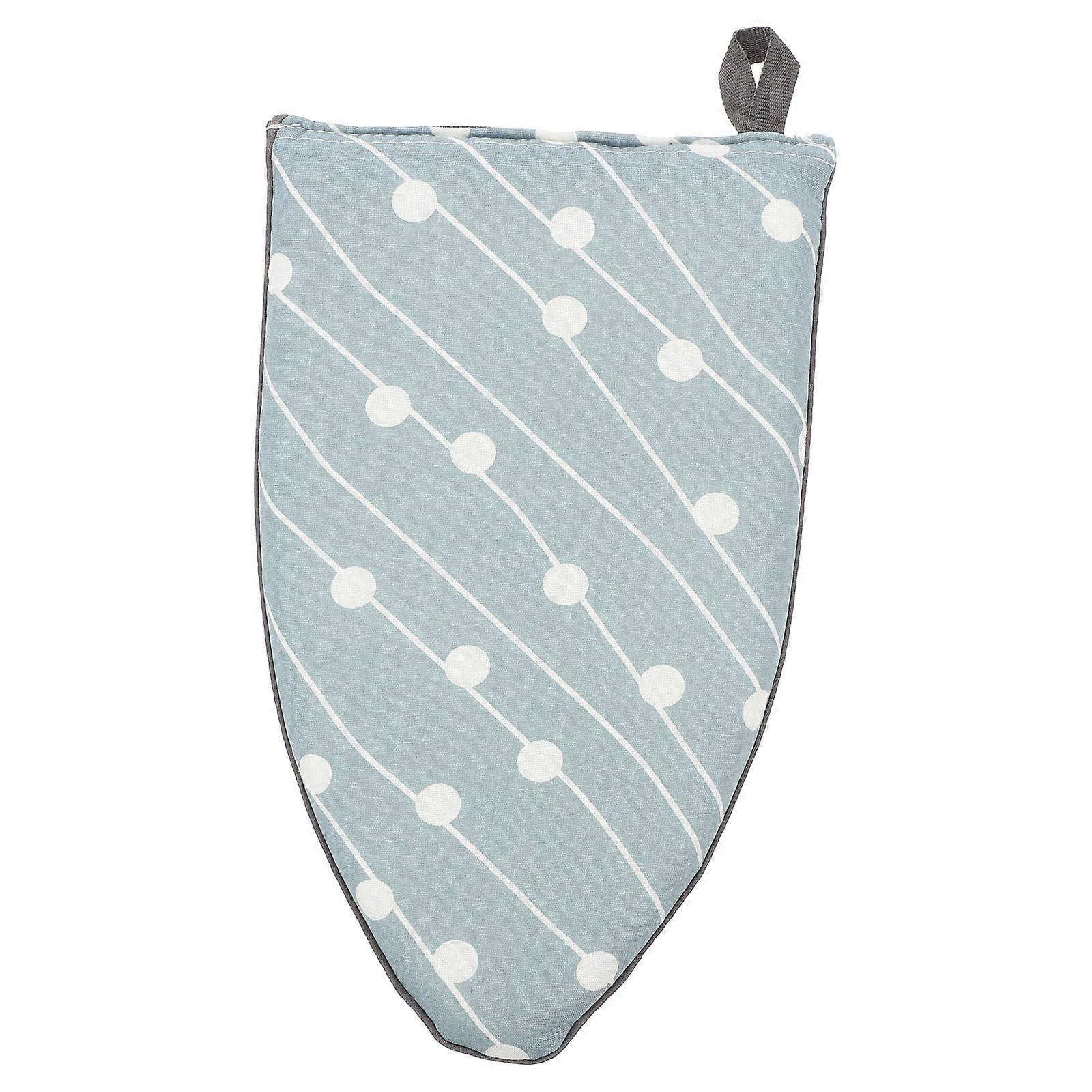 Heat Resistant Ironing Mitt for Handheld Steamers, Breathable Portable Design with Mini Ironing Board and Storage