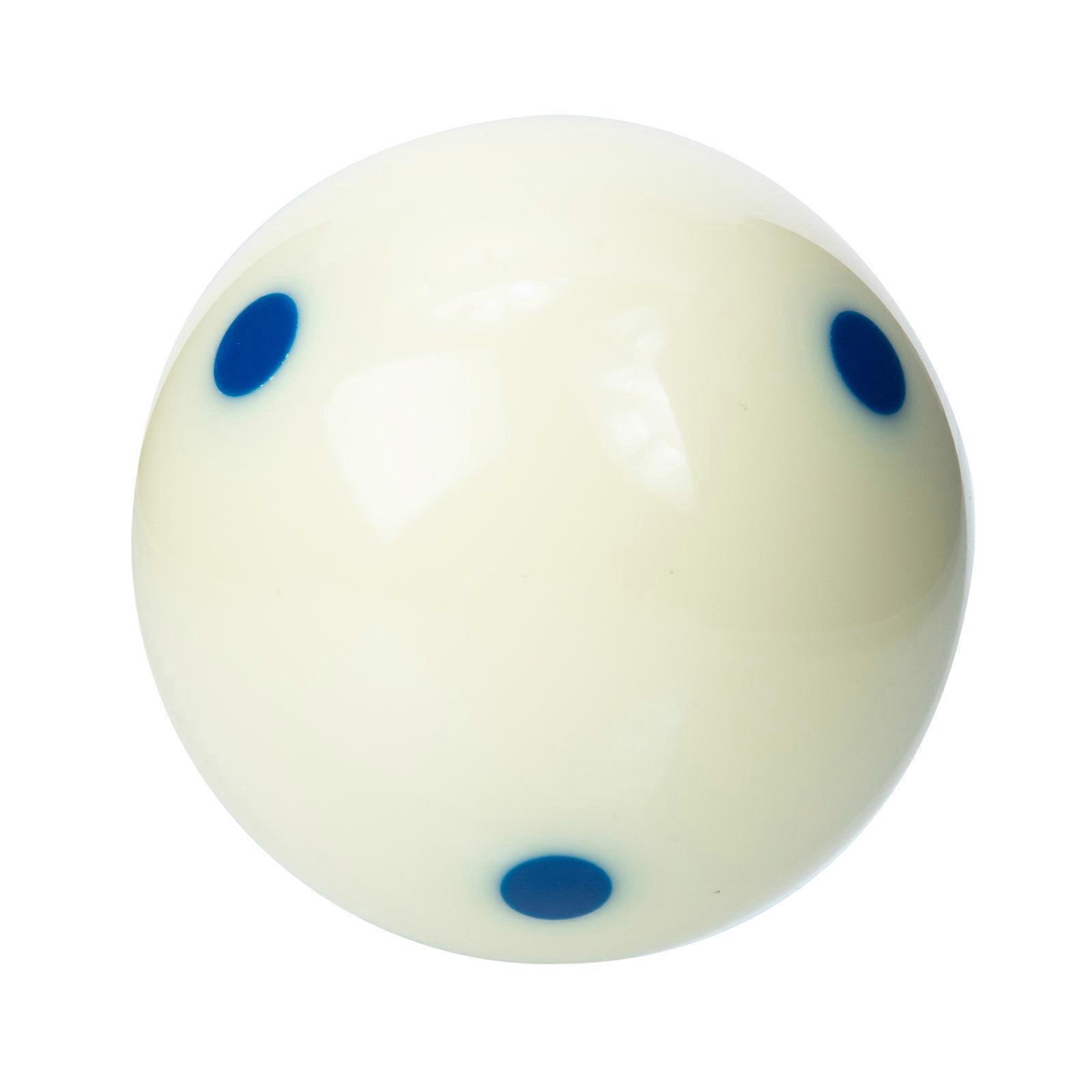 Wear-Resistant Pool Balls Resin Cue Ball Balanced For Bars Strike Visualization 1Pcs