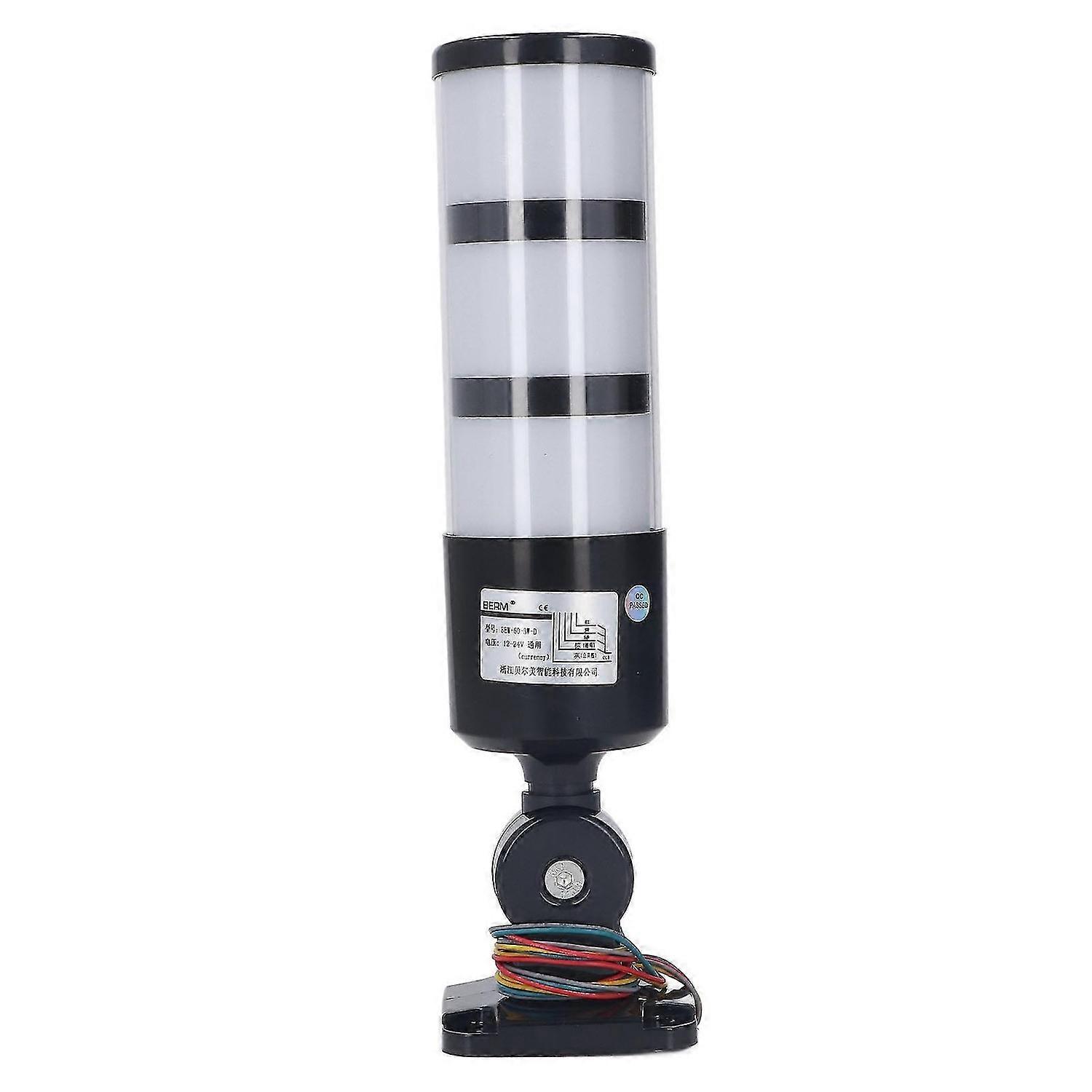 Signal Tower Stack Folding Warning Lamp Light Yellow Red Green 3 Layer Flashing for Machine