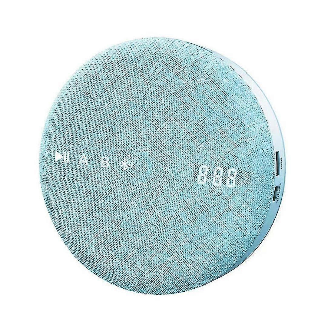 Multifunctional Dvd/vcd Player Wireless Bluetooth Usb Reading Player Built-in Speaker Rechargeable Audio Player-blue--