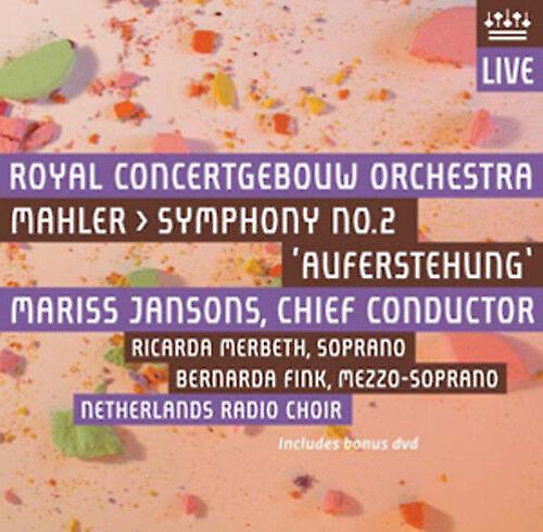 Gustav Mahler  Mahler Symphony No. 2 039Auferstehung039 CD SACD with DVD 3 discs - Region 2