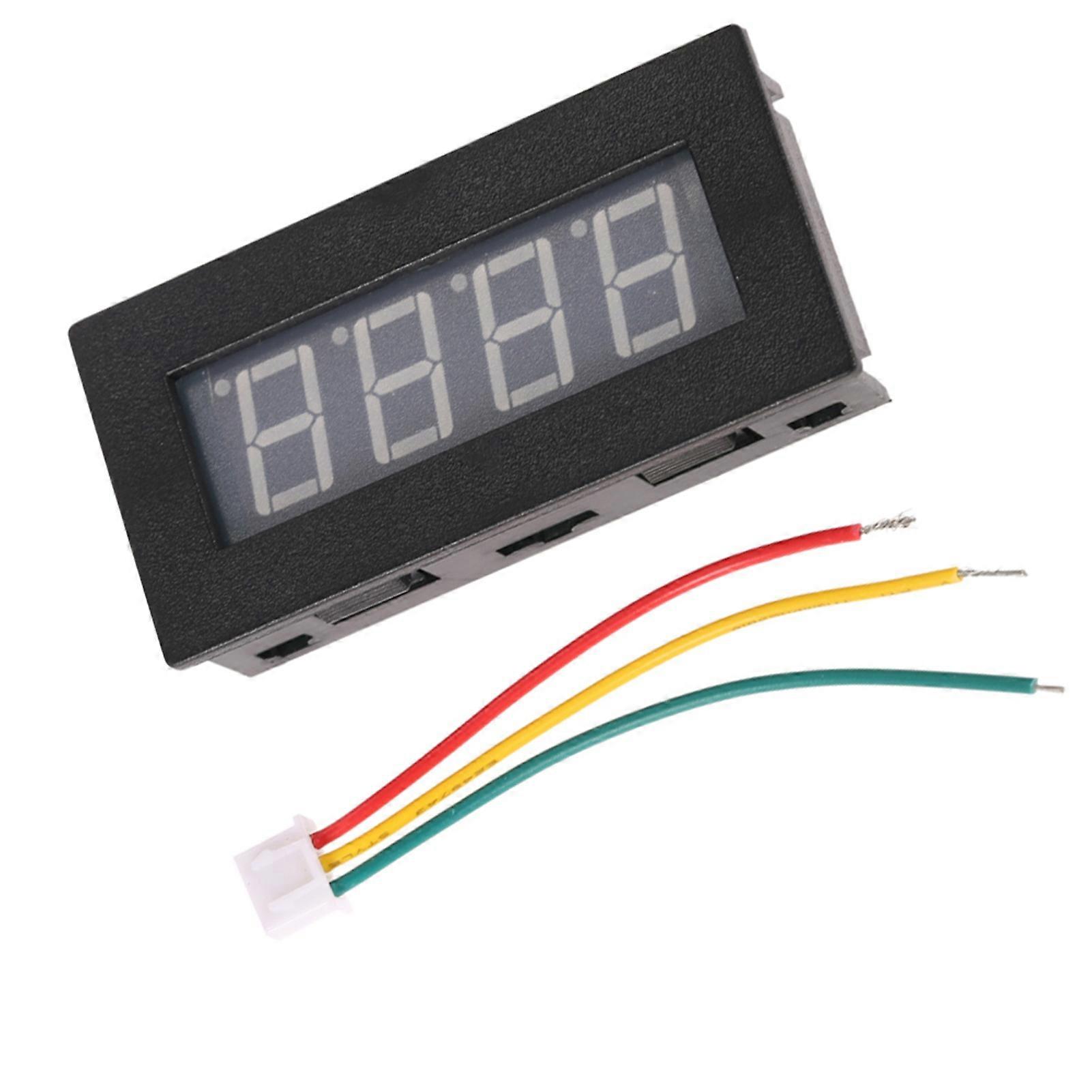 High Precision Digital Tachometer with 0.56-Inch Red LED Display Motor Module Speed Value Measurement