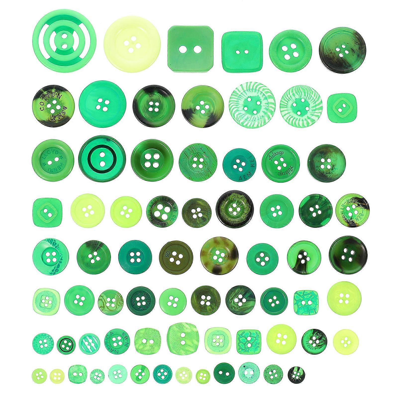 Colored Resin Buttons Set For Crafts And DIY Decoration Features Unique Styles And Great Durability 600Pcs