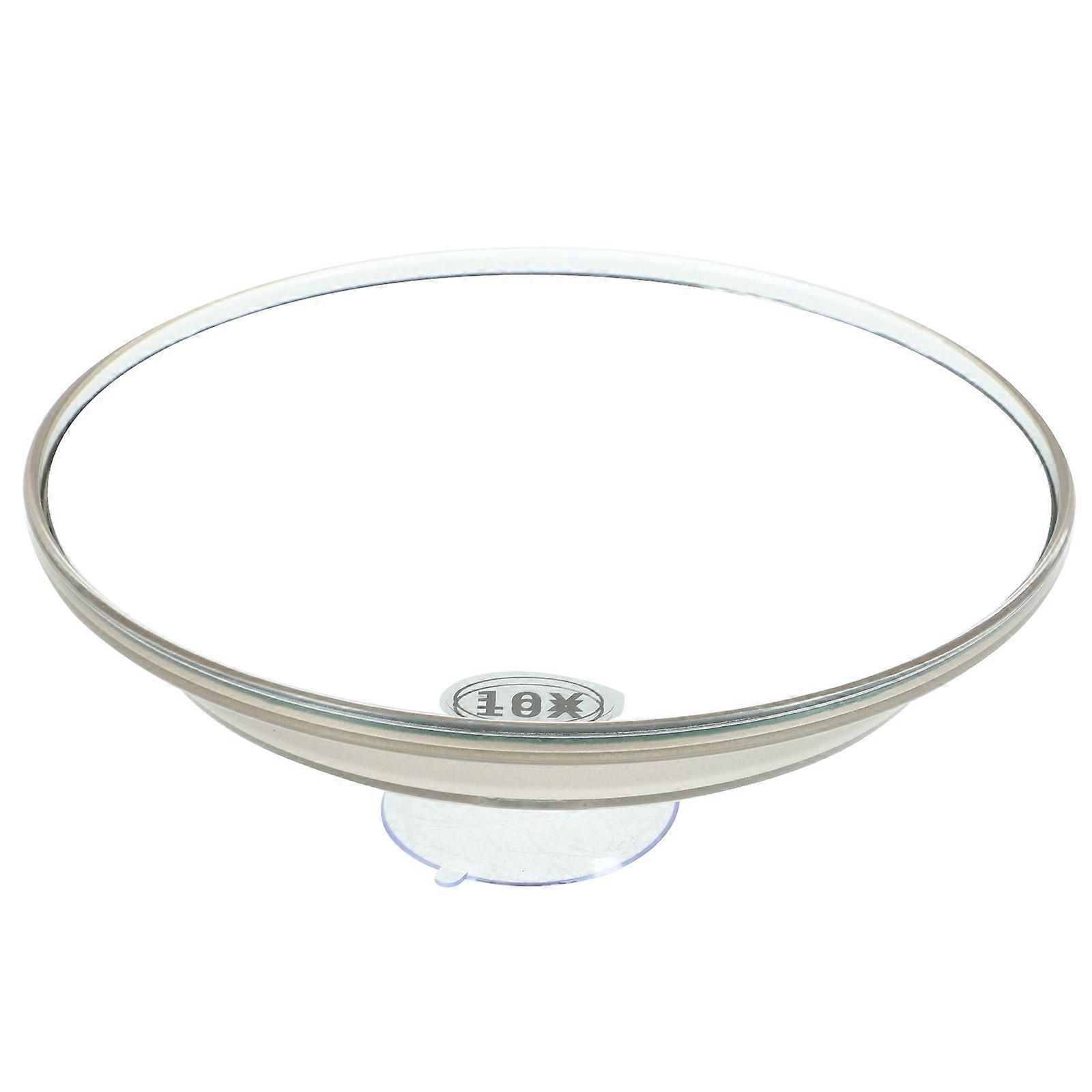 Magnifying Makeup Mirror with Suction Cup – Single Side Magnification for Bathroom Use, Modern Design for Makeup and Grooming
