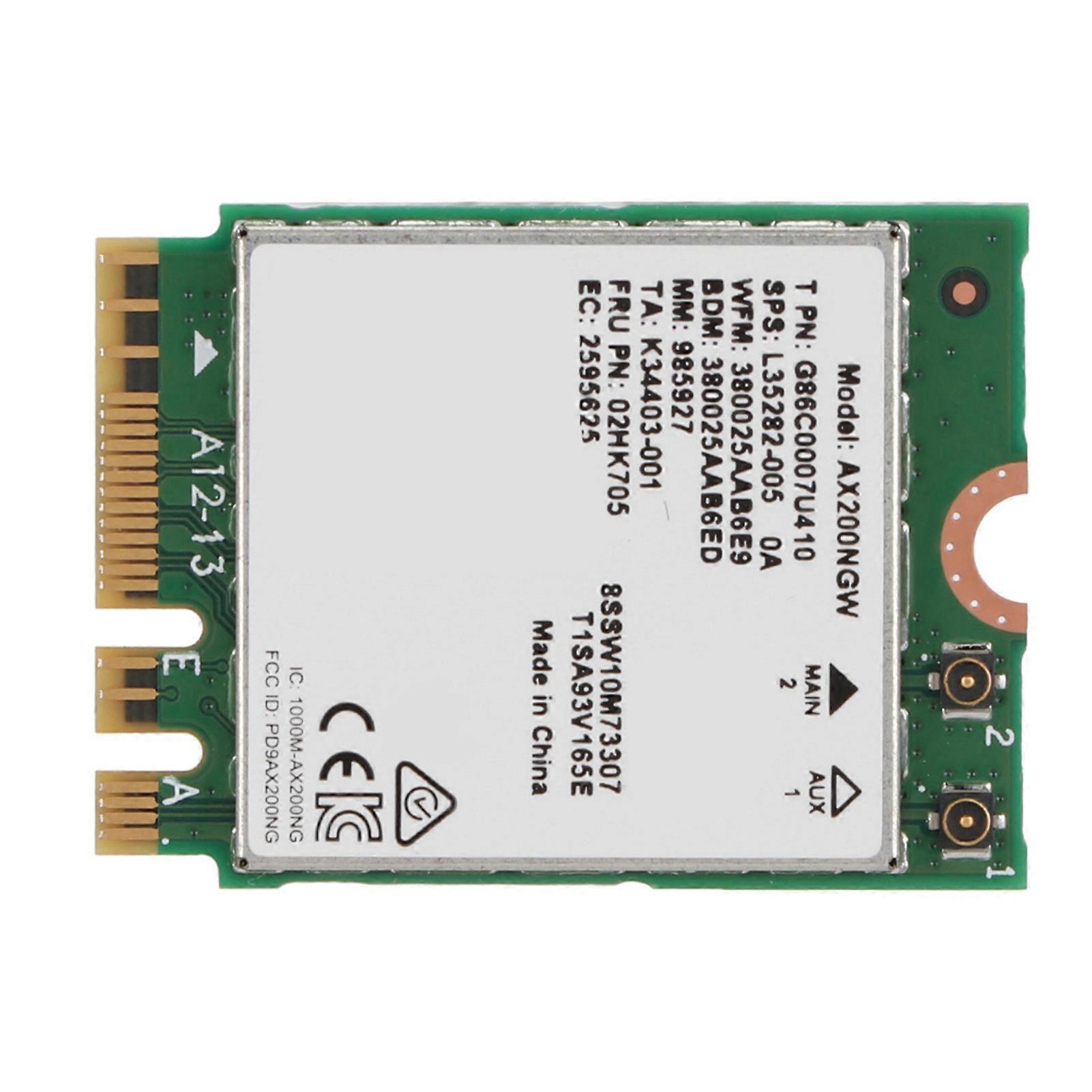 Internet Wi Fi 6 AX200 NGFF M.2 Netzwerkserver-Adapterkarte mit Bluetooth 5.0