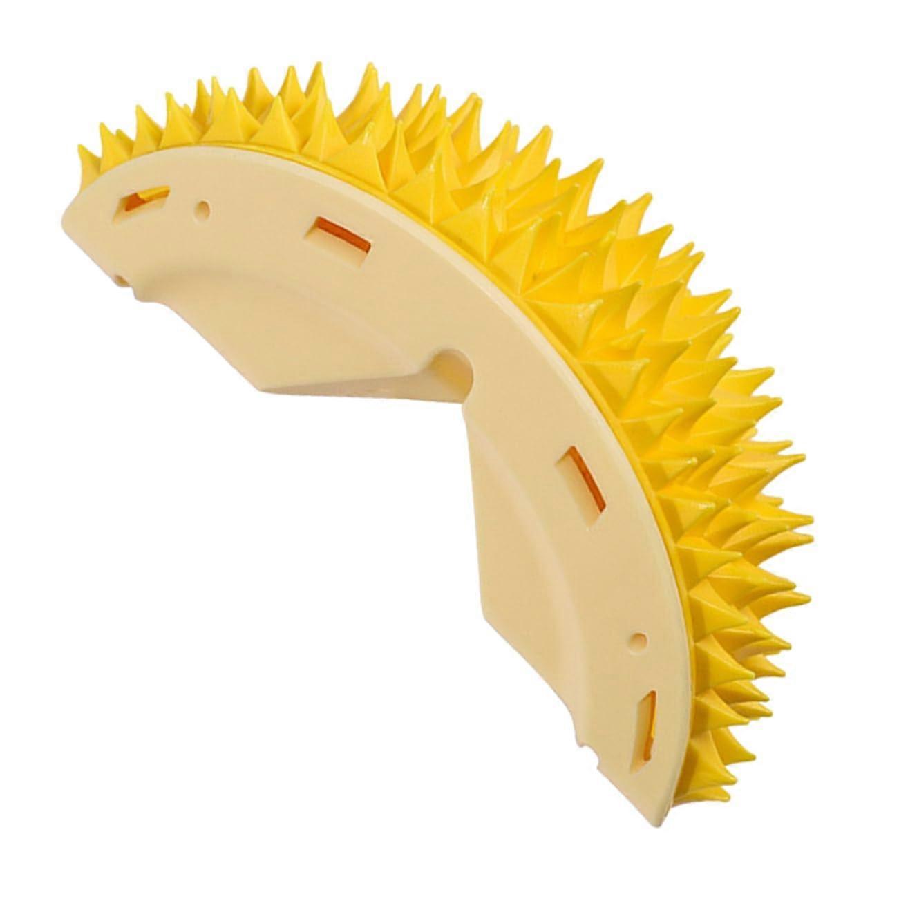 Wall Corner Cat Scratcher with Massage Function Practical Cat Massage Brush for Wall Mounting SpaceSaving Design Durable Material for Cats