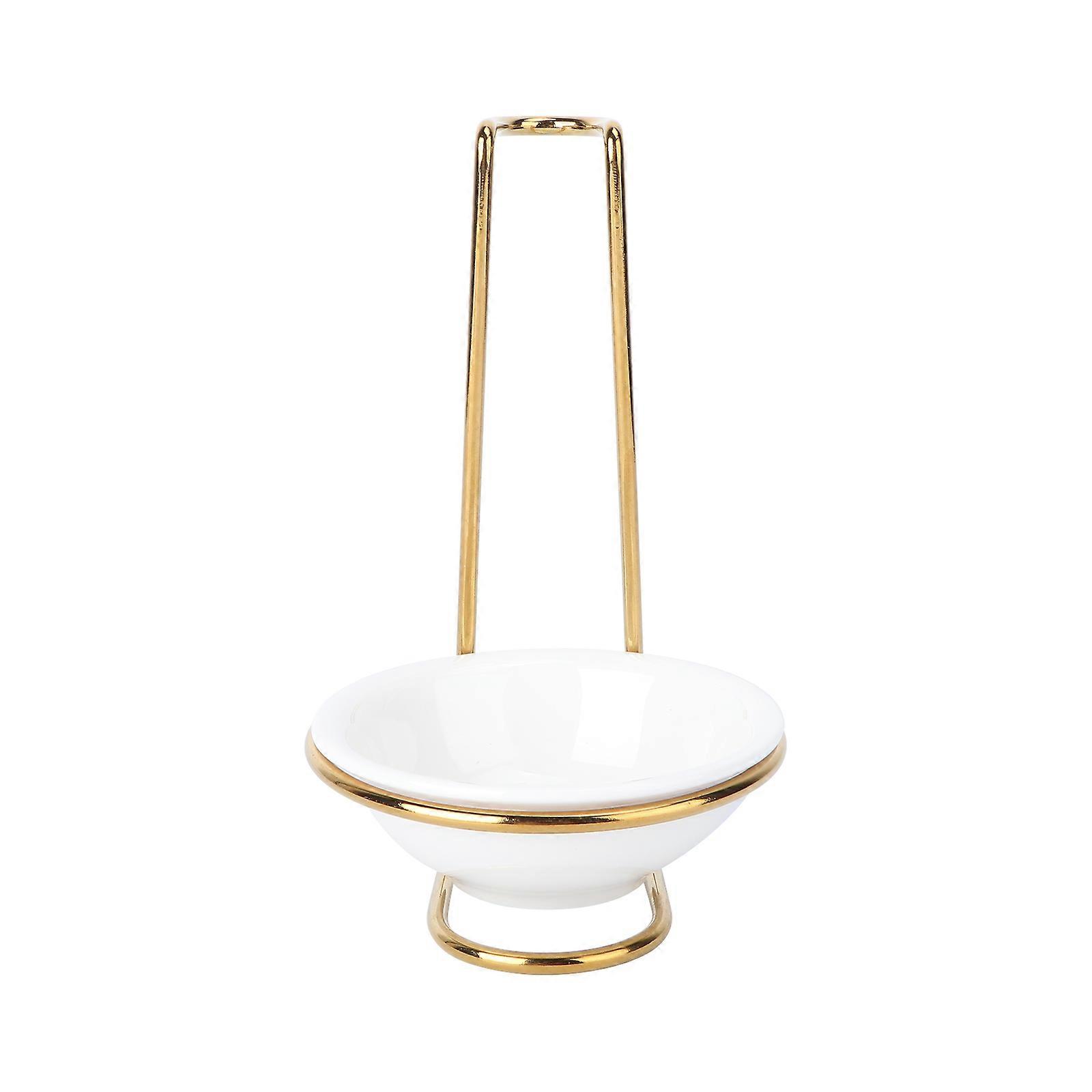 Spoon Rest Stainless Steel Round Shape Stable Load Bearing For Home 1 Set