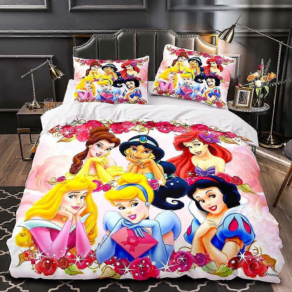 Tiana Kids Bedding Set - Super Soft Microfiber Comforter and Sheet Set, 3 Piece Twin Size