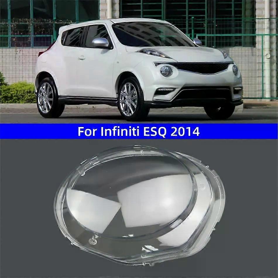 Für Infiniti ESQ 2014 Zubehör Lampenschirme Lampe Scheinwerfer Auto Frontscheinwerfer Linsenabdeckung Lichter Shell-2pcs links und rechts