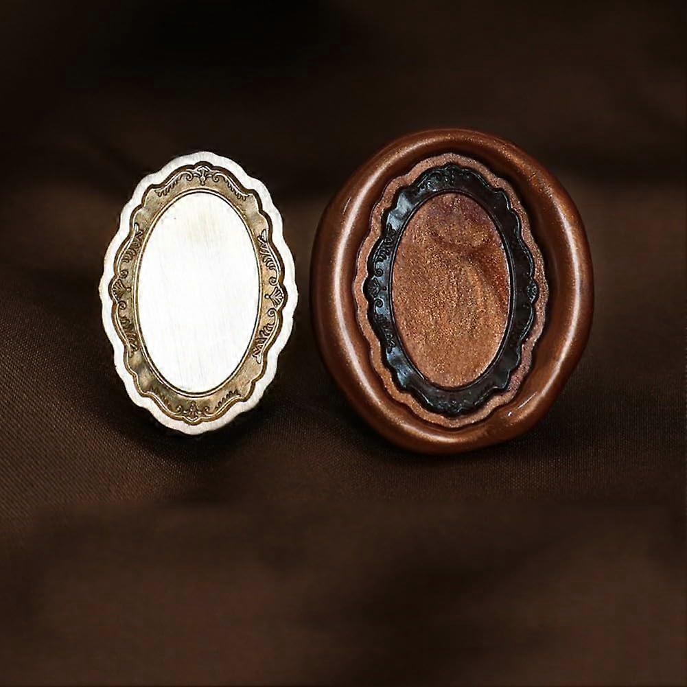 Stylish Brass Wax Seal Stamp Head for Securing Important Letters and Documents, Elegant Design, High-Quality Material