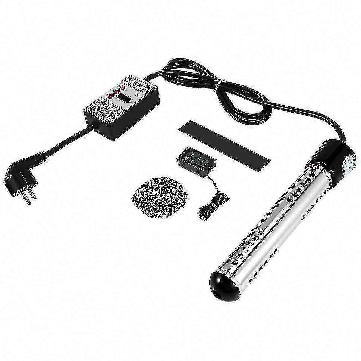 2500W Immersion Heater for Pool with Auto Timer, Safe Home Heating, EU Plug