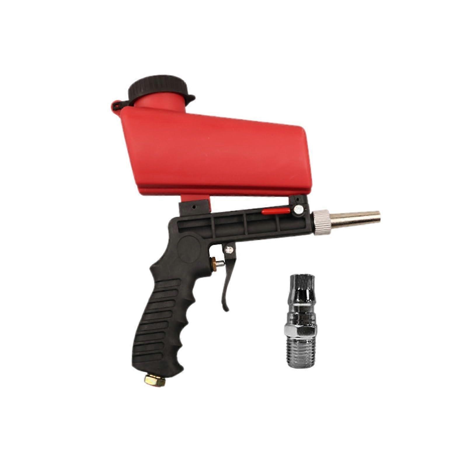 Spray Gun Set Adjustable Sandblasting Gun 90 Psi Portable Paint Spray Machine (Type A)