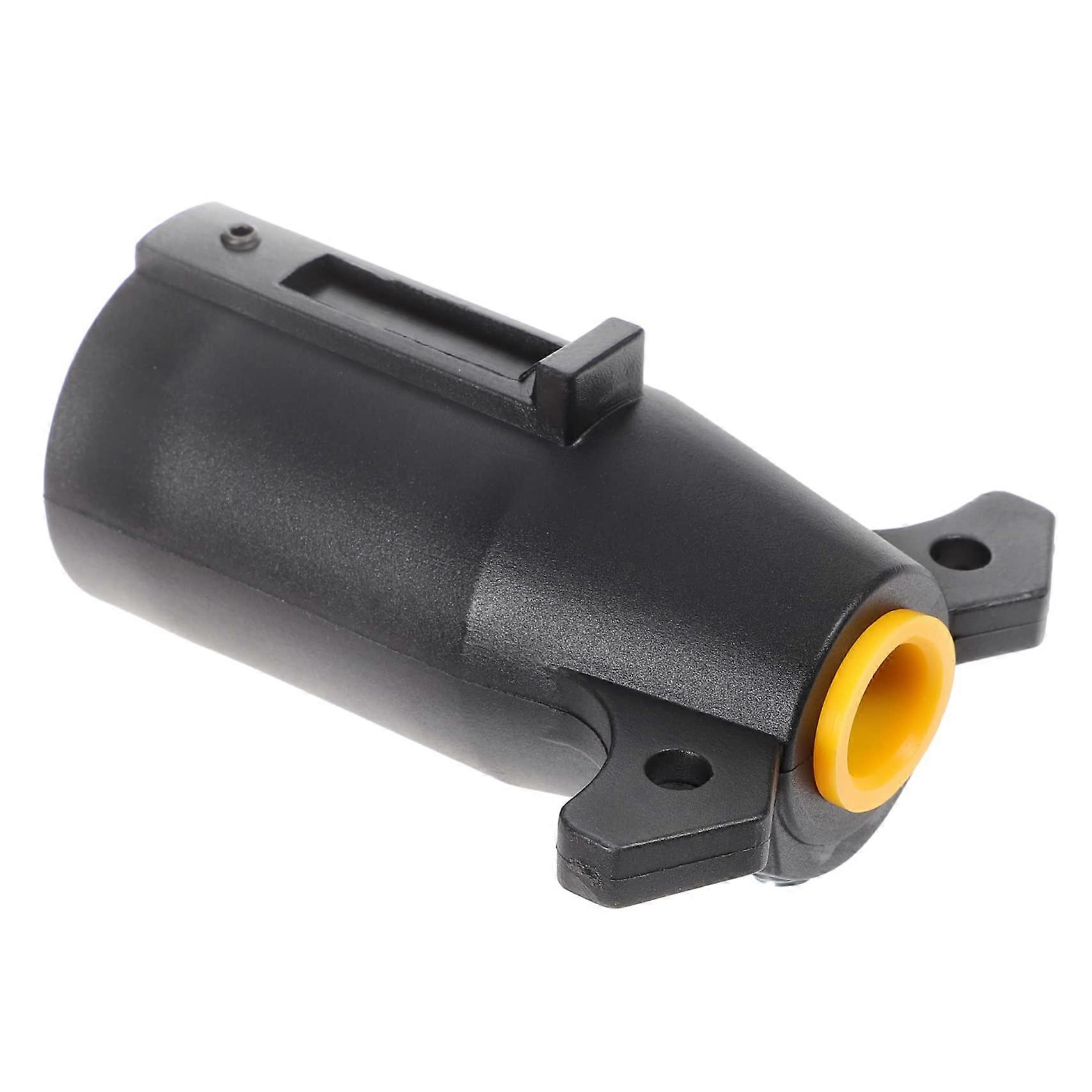 12V Trailer Plug Round Blade Connector for Motorhomes and RVs, Ergonomic Design, Heavy-Duty Compatibility