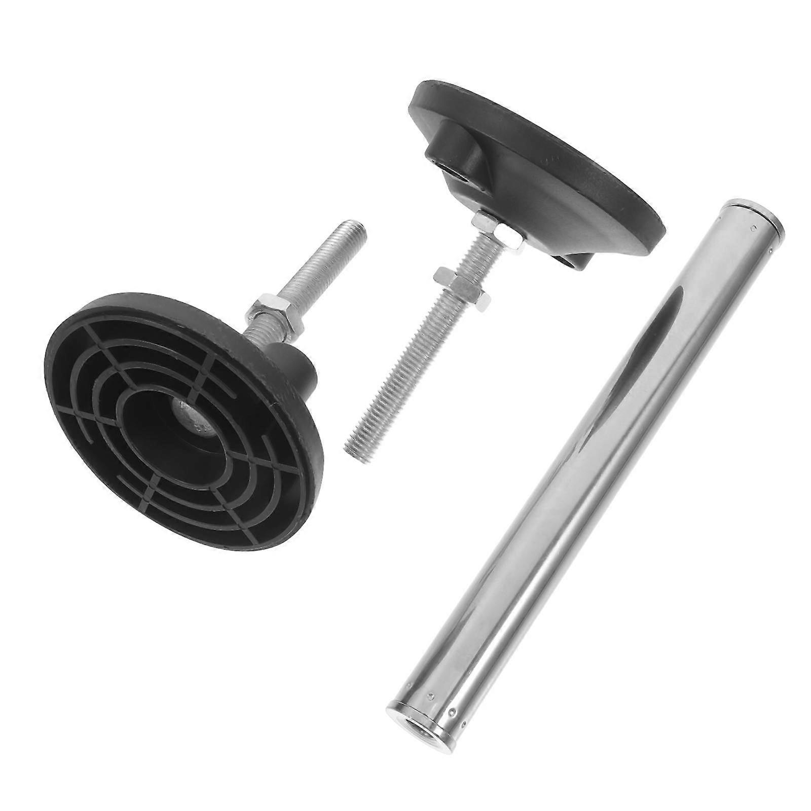 Adjustable Telescopic Support Rod For Bathroom Cabinet Installation Undermount Sink Support Bracket Load Bearing Universal Rotation 1Pcs