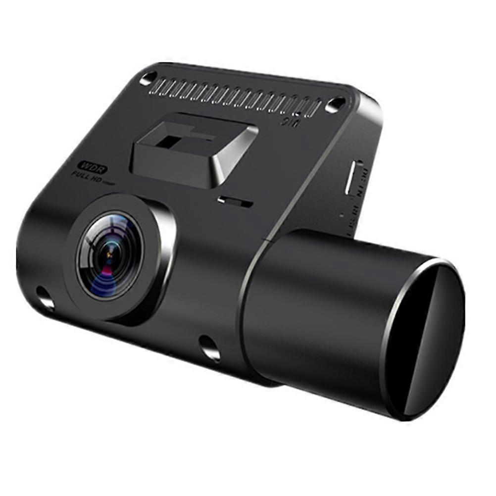 Dash Cameras Vehicle Dash Cam Night Vision Parking Mode Drivers 9x6.8x3.2cm G-Sensor Triggered Event Recording 1Set
