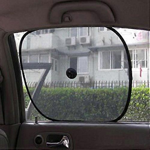 Universal Car Side And Rear Window Sunshade Cover Visor Shield Black Mesh UV Ray Screen Protector Privacy