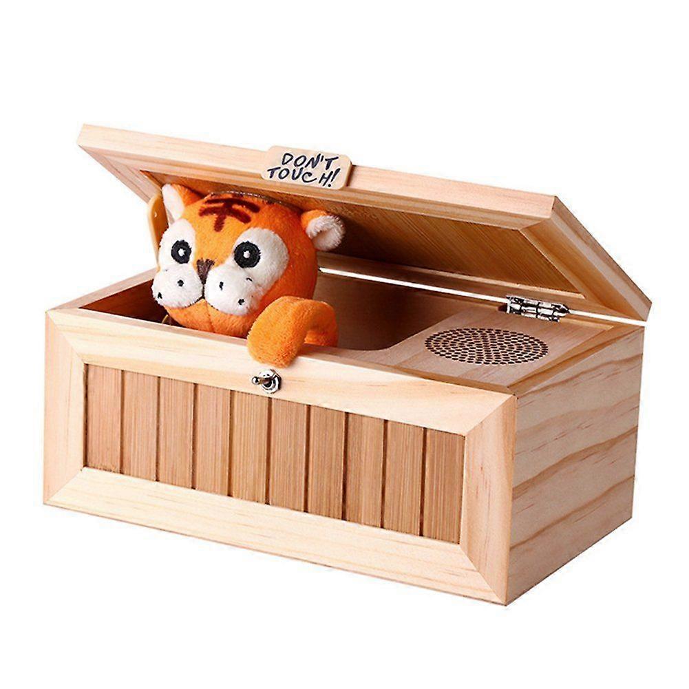 Wooden Useless Box Automatic Switch Machine Toy