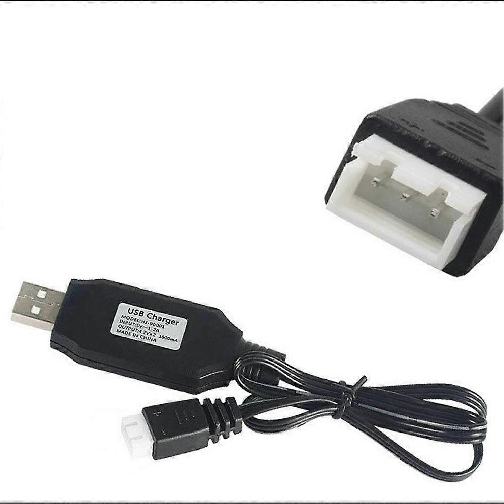 Balanced Charging Cable for 7.4V Lipo Battery, USB 5V Balance Charger for 9300-9304 1/18 RC Model Car