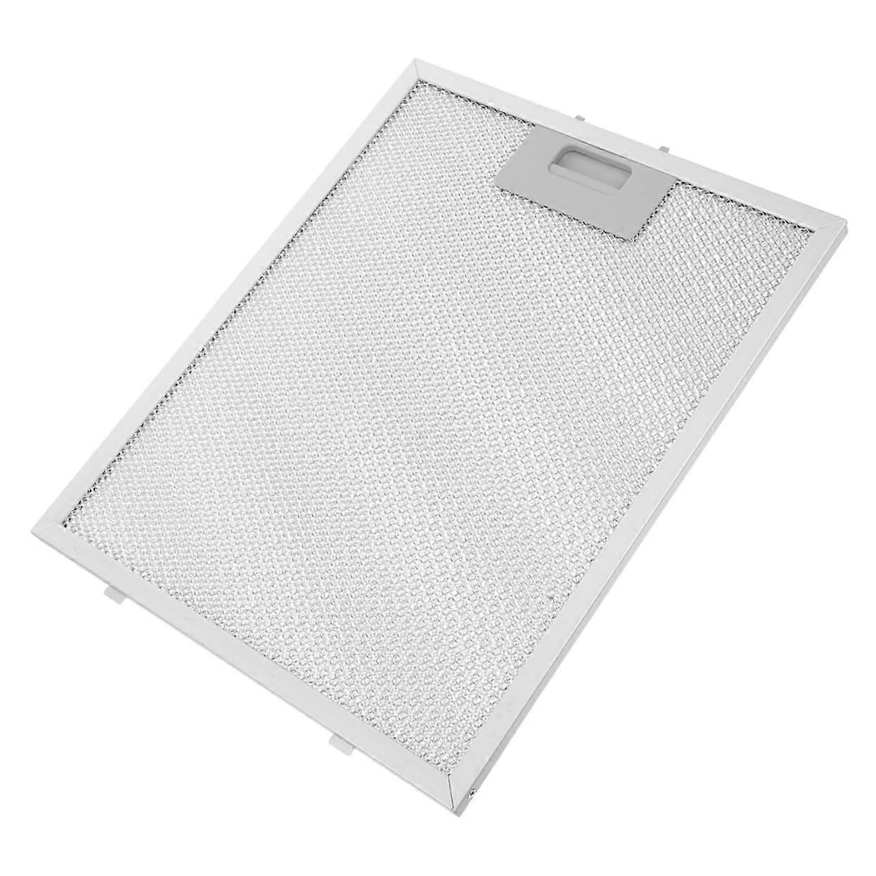 Cooker Hood Filter Metal Grease Filter Screens for Cooker Hoods Filter Change for Cooker Hood Oil Net for Cooker Hood Range Hood Filter ABS Silver