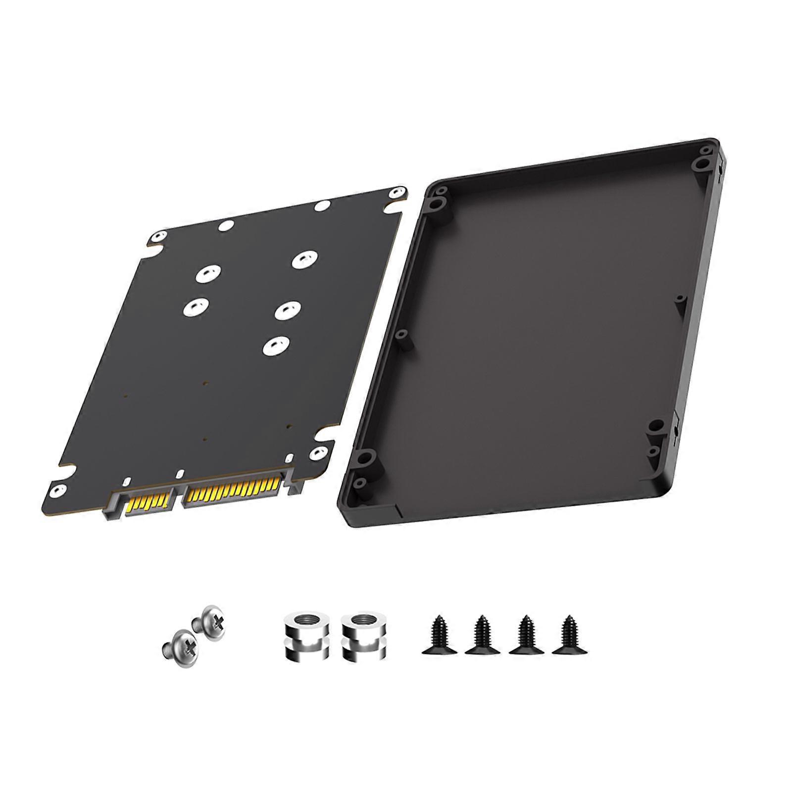 Precisions Engineered 2.5inch SATAs Conversion Module With M.2 B Key Port NGFFs SSDs And Multiple Platform Adaptability Multicolor