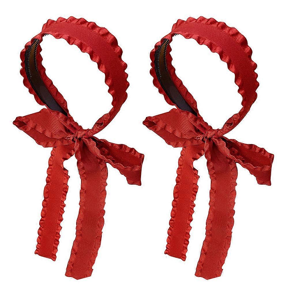 Elegant Headbands Hair Management Circular Shape Theme Party Polyester Abs 2Pcs