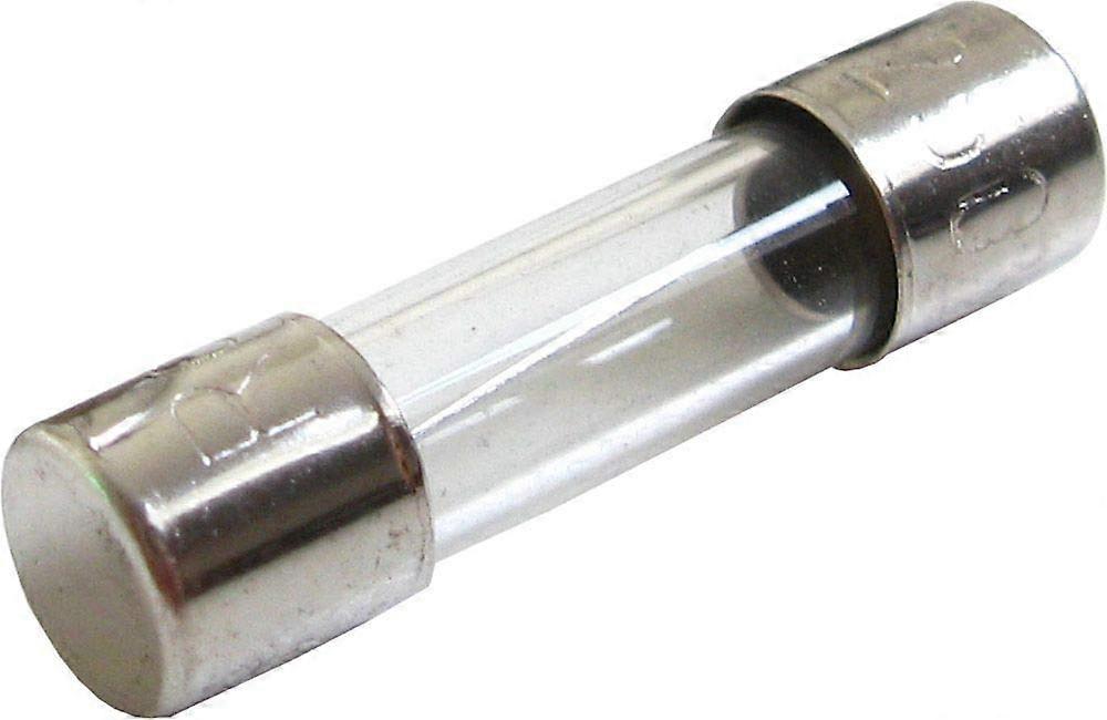 Modellbahn 5102 FUSE 125MA Slow Blow 5 x 20 mm Fuse for Model Railroads, High-Quality Electrical Component