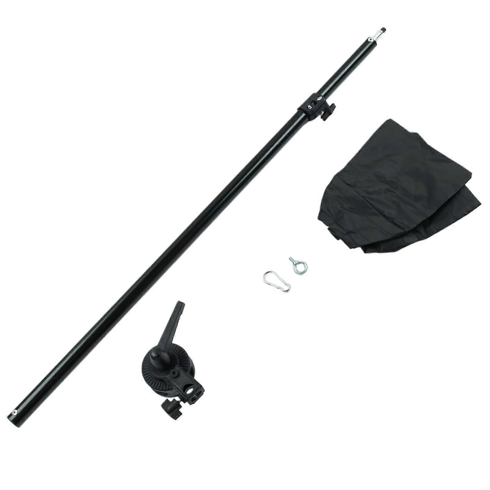 Professional Photo Video Light Boom Arm Extendable 76 135cm with Counterweight Bag and Stand Adapter Multicolor