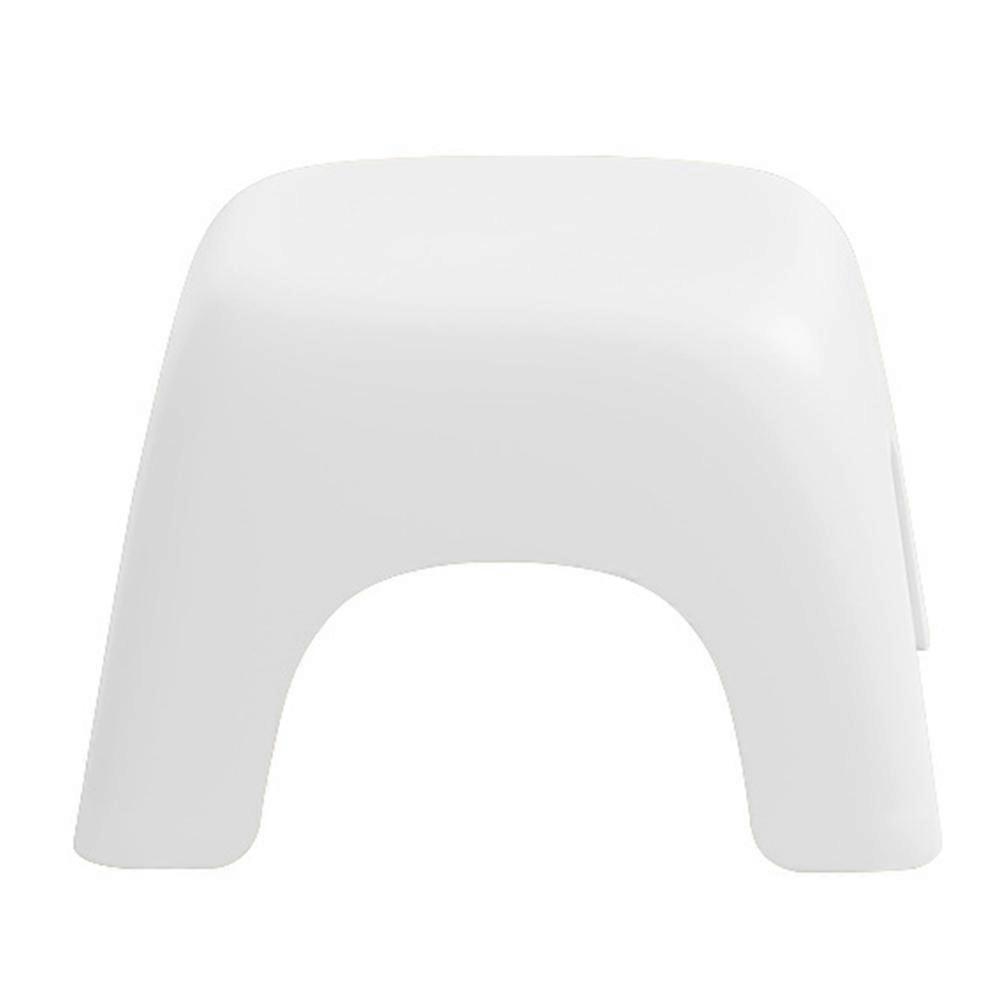 Non Slip Large Foot Stool for Bathroom, Safe & Practical Plastic Step Stool for Adults, Multi Use for Living Room Bedroom