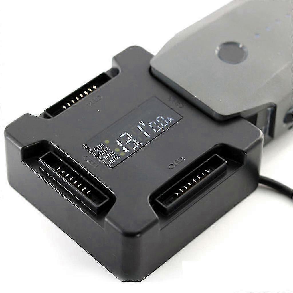 Battery Rapid Charger Hub For Mavic Pro with Display