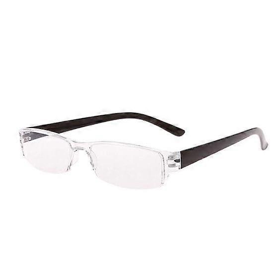 Lightweight Clear Slim Rimless Reading Glasses 1.00-4.00 Diopter Eyewear