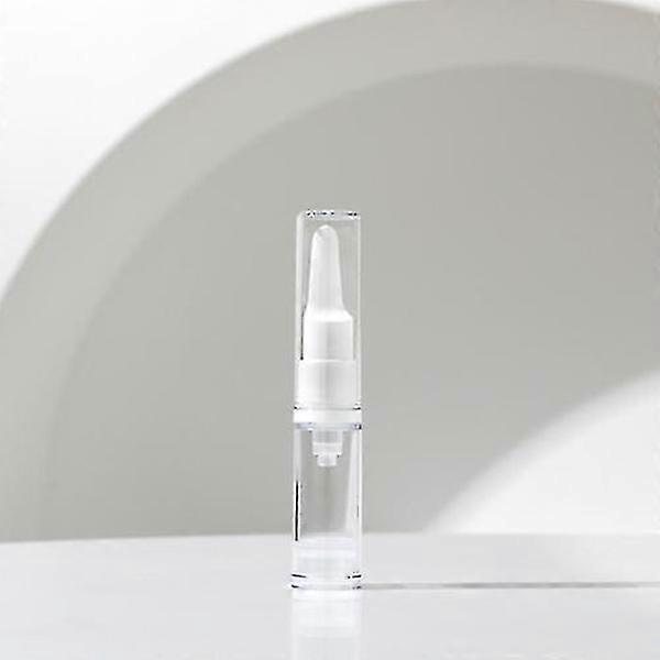 リキッドファンデーショントラベルボトル5ml 10ml 15mlミニコスメティックファンデーションサンプル再包装ツールエアレスポンプボトルポータブルロングポンプ5mlx1