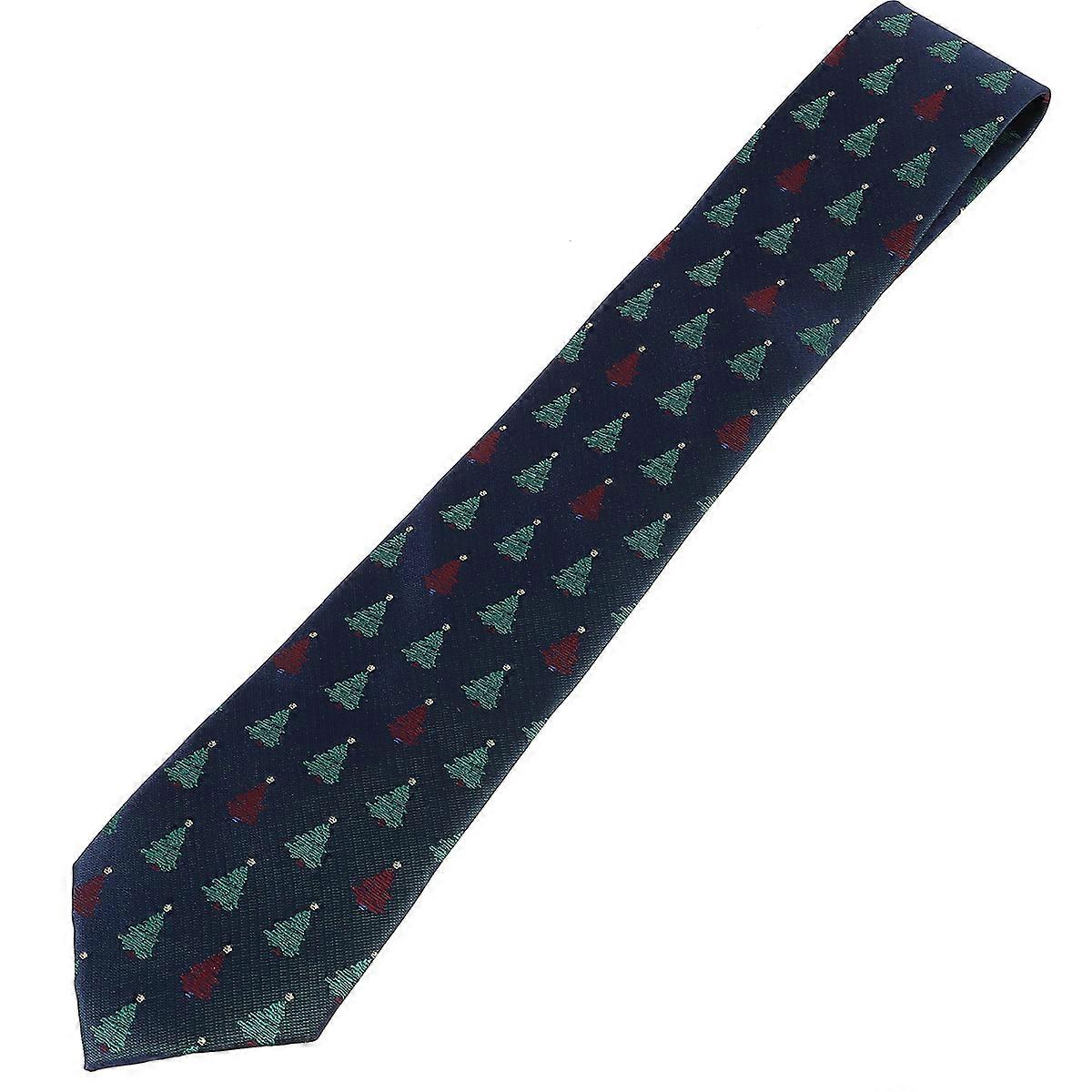 Here's a polished and professional product description based on your input:
**Polyester Silk Christmas Neck Tie for Men and Women – Stylish
