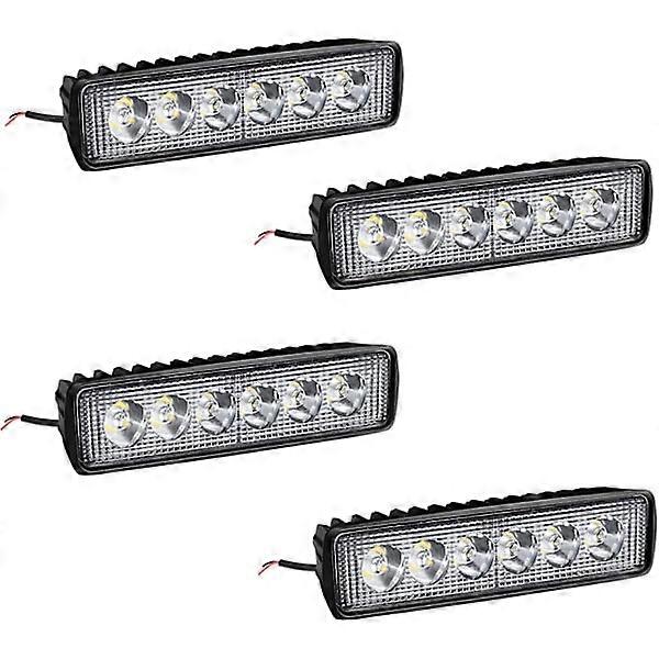 4 x 18W LED Work Light Bar, LED Spotlights