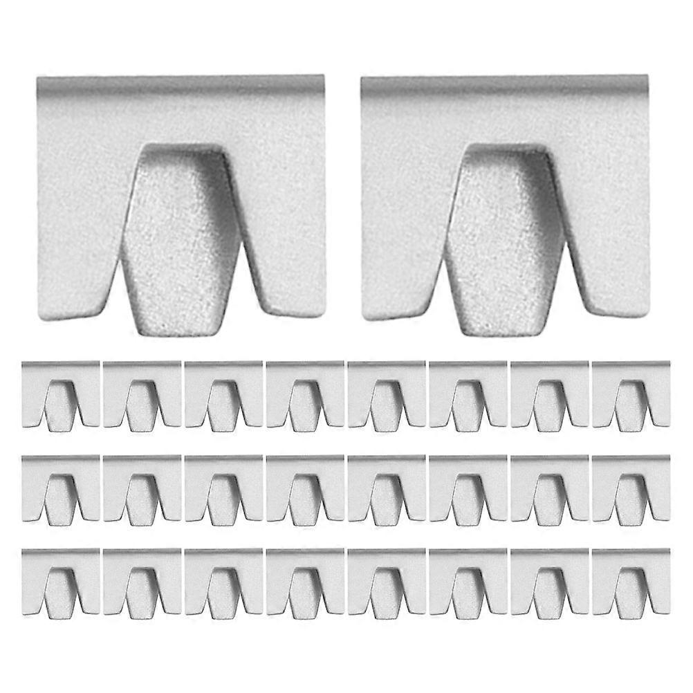 50pcs Heavy Duty Cage Clips, Durable Wire Hasps for Pet Cages, Easy Installation, Sturdy Buckles for Securing Animal Habitats
