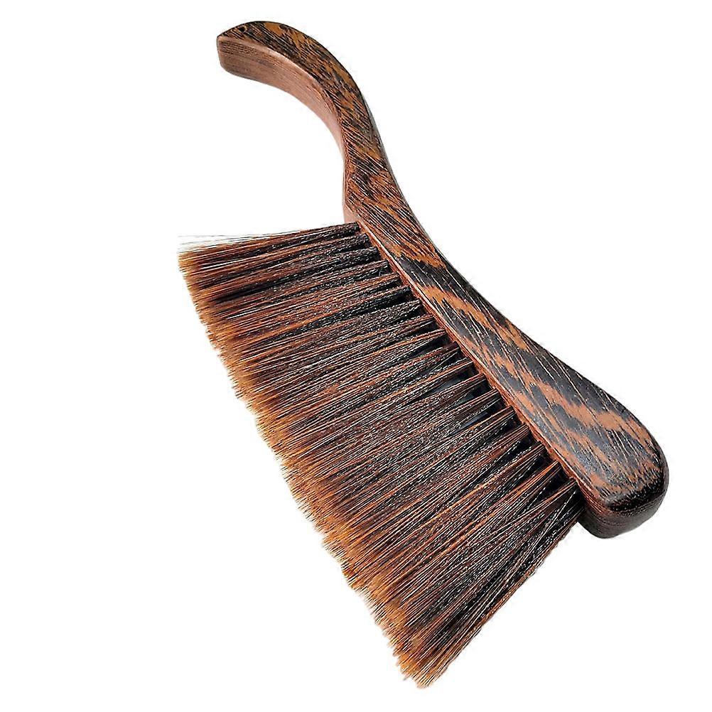 Synthetic Material Guqin Cleaning Brush Coffee Color Durable Instrument Cleaner for Musical Instruments 1Pc