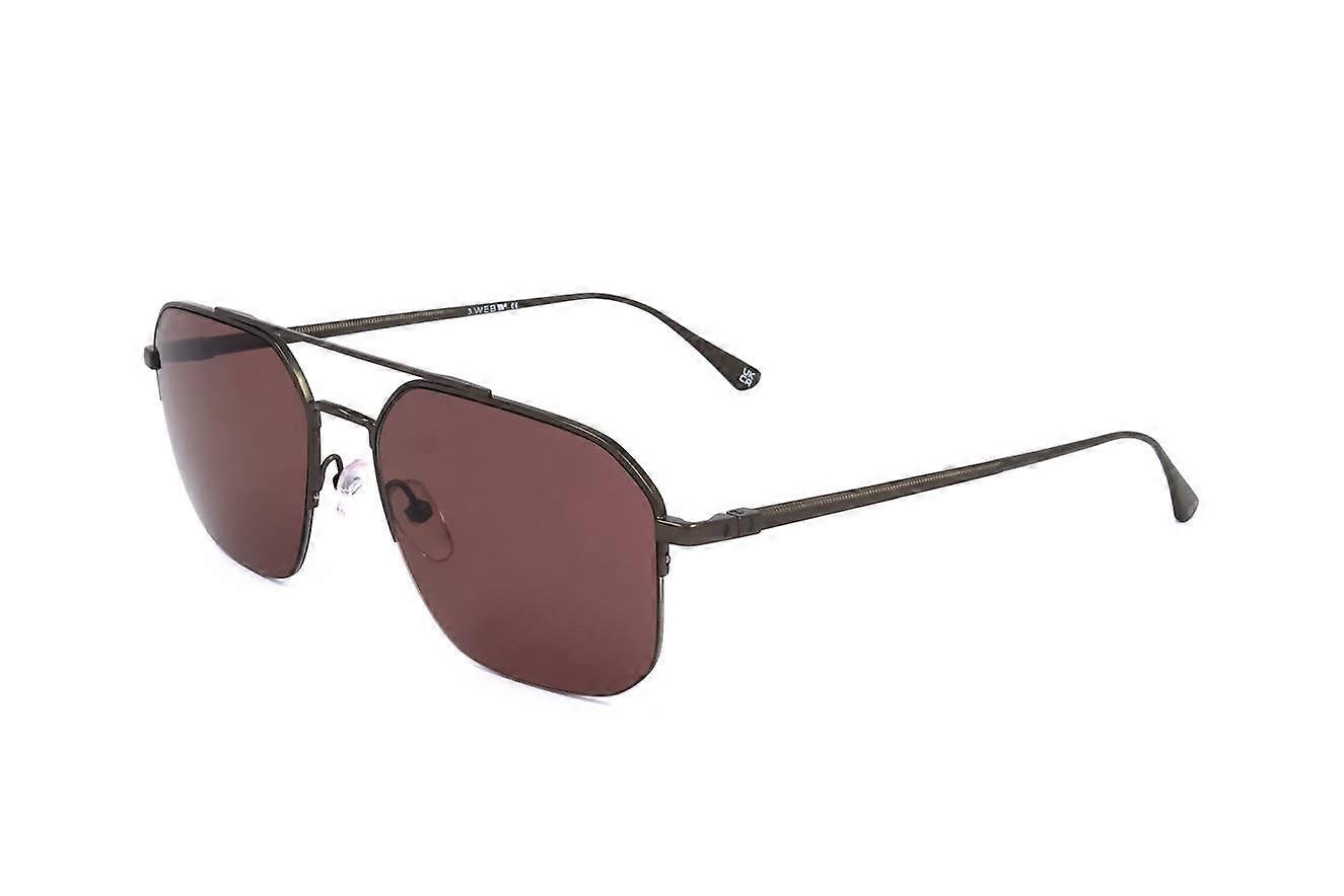 Sunglasses Web WE0356 49S MATTE DARK BROWN 58/18/145 MAN
