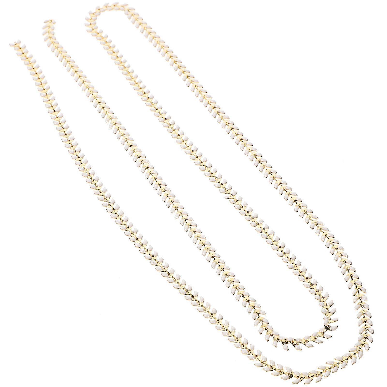 سلسلة للحرف اليدوية DIY تتميز بتصميم أوراق مثالية للأصدقاء الذين يستمتعون بمقاومة للخدش 100x0.6 سم DIY 1 لفة